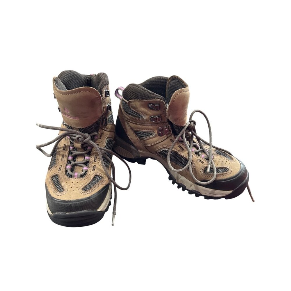 Vasque 7478 Gore-Tex Womens Brown/Gray Ankle Hiking Boots Size 8W SKU 8658